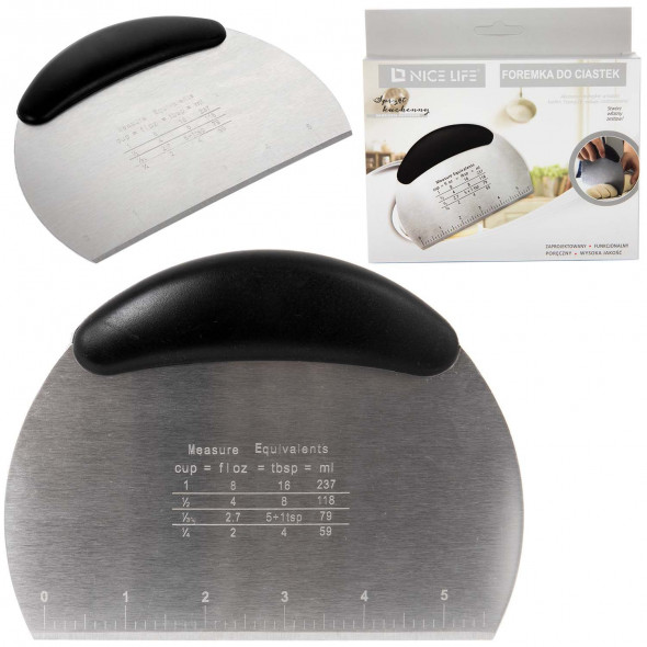 Profesjonalna łopatka do ciasta packa skrobka cukiernicza z uchwytem do kremu