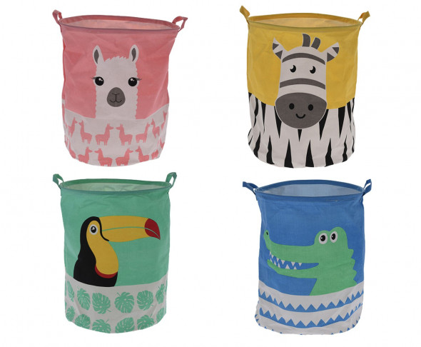 Składany kolorowy worek na zabawki dla dzieci. Torba na zabawki, pojemnik, organizer dziecięcy