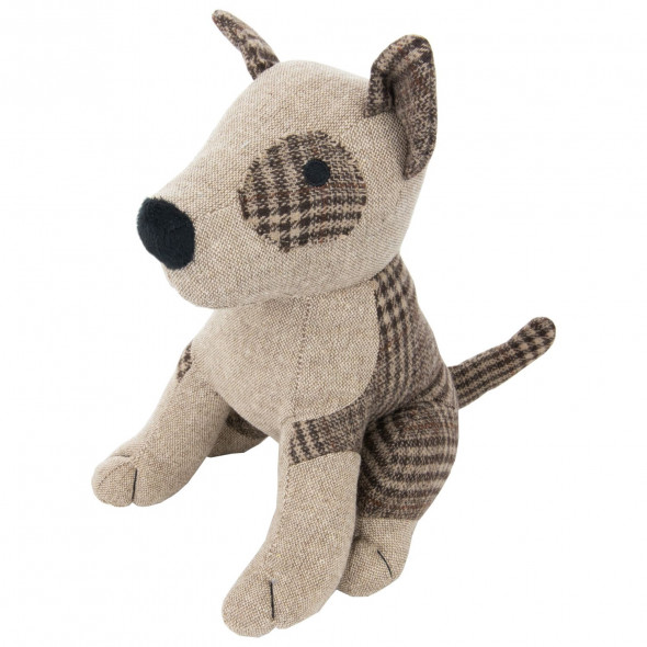 Stoper Do Drzwi Okien Odbojnik Blokada Pluszak Piesek 29 cm Brązowy