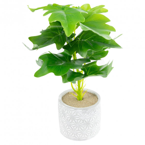 Sztuczna roślina kwiat roślinka w doniczce 30 cm wz.2