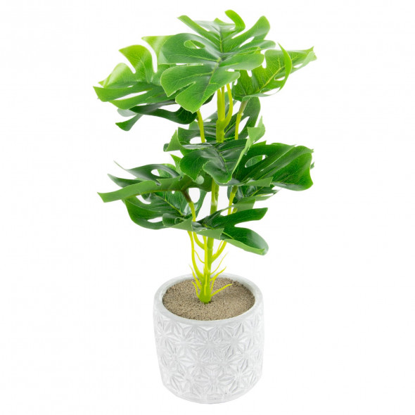 Sztuczna roślina kwiat roślinka w doniczce 30 cm wz.5