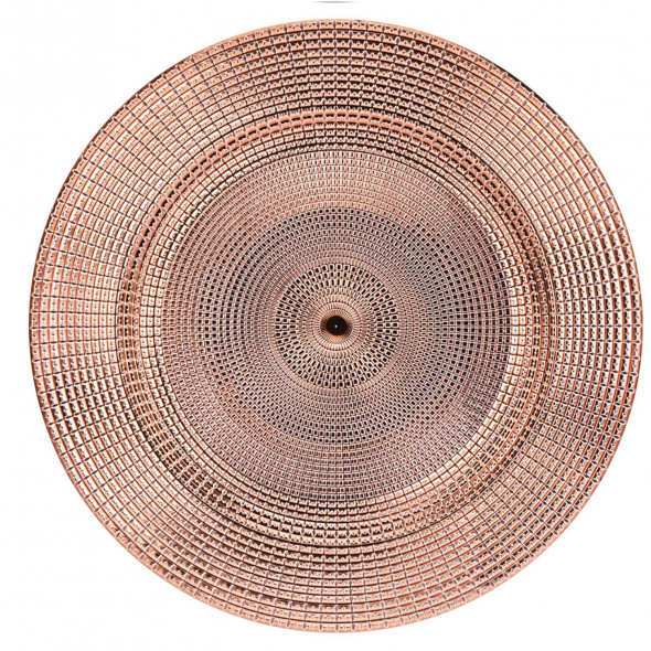 Talerz ozdobny patera półmisek imitacja mosiądzu wz. 3