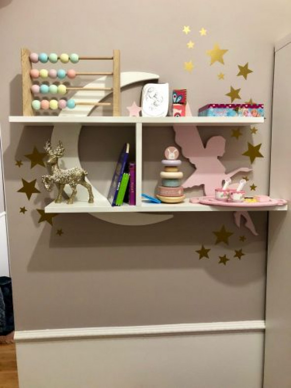 Półka dla dzieci wisząca wróżka Bemini