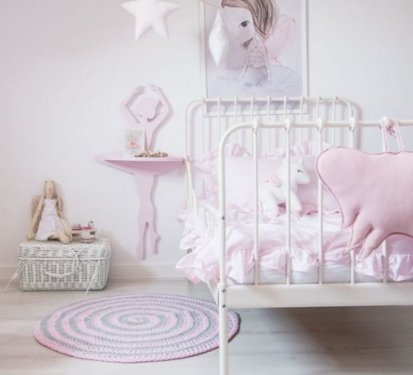 Półka Stolik ścienny dla dzieci ballerina baletnica Bemini