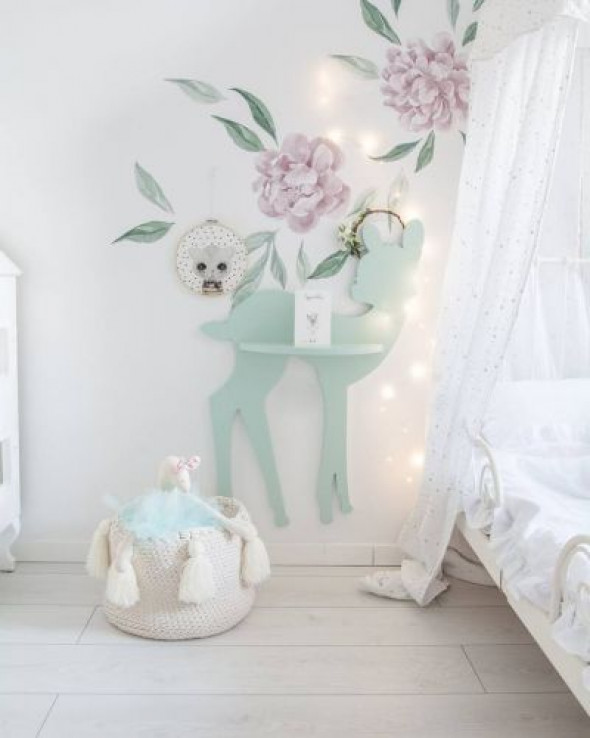 Półka Stolik ścienny dla dzieci sarenka Bemini