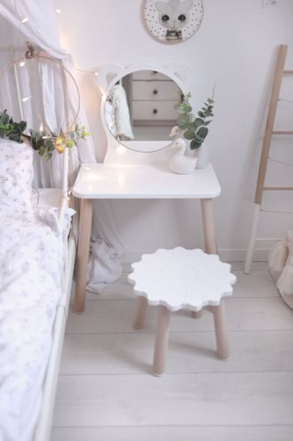 Toaletka Miś z lusterkiem Bemini