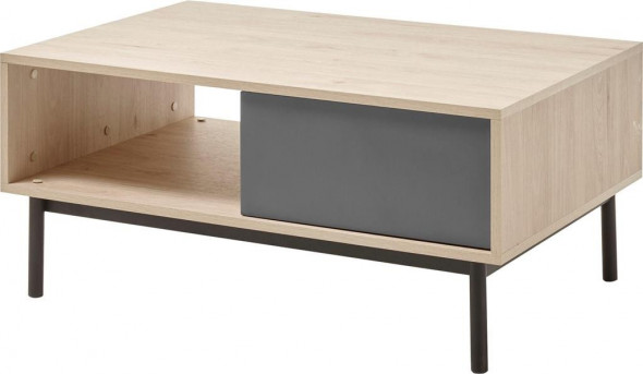 BETTSO BASIC - Ława BL104 z półką i szufladami