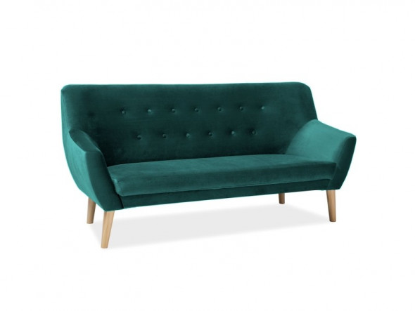 BETTSO SOFA NORDIC 3 VELVET KOLOR ZIELONY / BLUVEL 78 / BUK