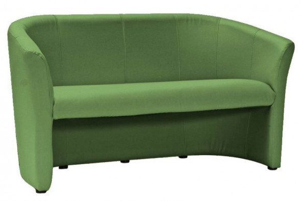 BETTSO SOFA TM-3 ZIELONA / EK-11 / WENGE