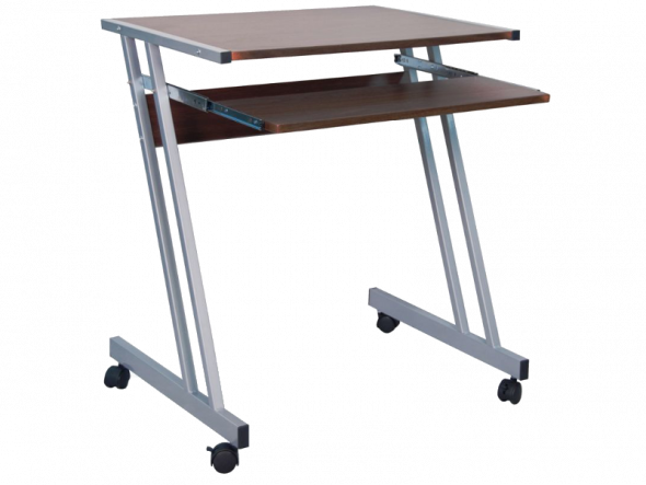 BETTSO BIURKO B233  CIEMNY BRĄZ / ALUMINIUM