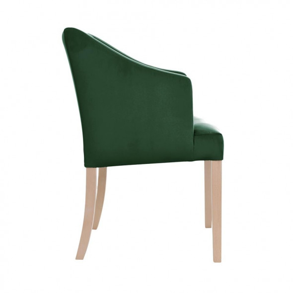 BETTSO Fotel tapicerowany ALANO z podłokietnikami