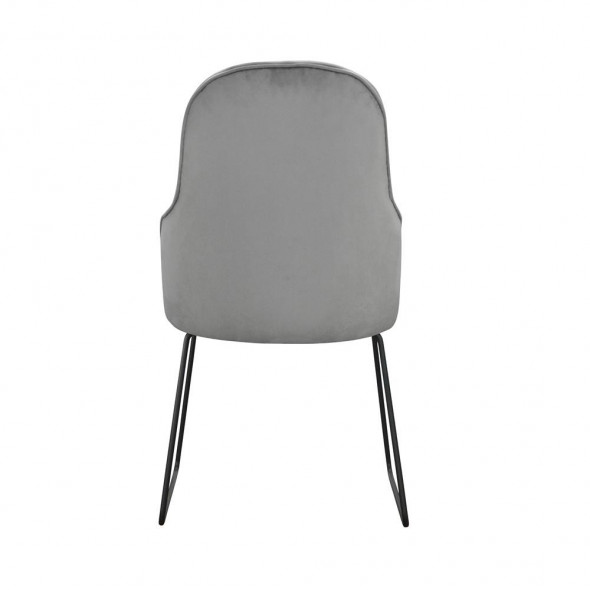 BETTSO Wygodny fotel EMIL SKI na metalowych płozach