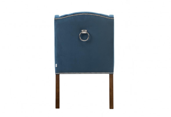 BETTSO Fotel tapicerowany FELIPE w stylu glamour