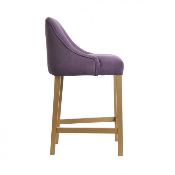 BETTSO Hoker tapicerowany  MANOLO 120 z oparciem