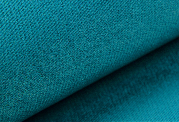 BETTSO Nowoczesne krzesło tapicerowane CARO VELVET turkus / KR13