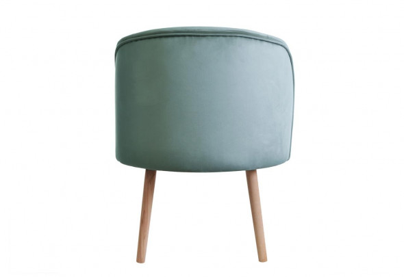 BETTSO Fotel tapicerowany FAUSTO muszelka