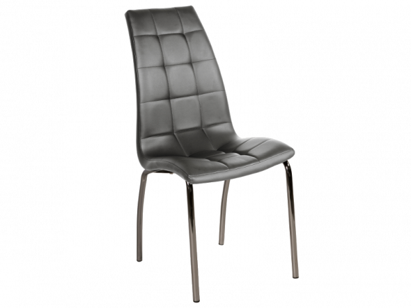 BETTSO KRZESŁO H104 CHROM / SZARY