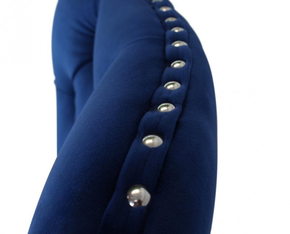 BETTSO Krzesło MADAME II morski/ noga dąb/ SO259