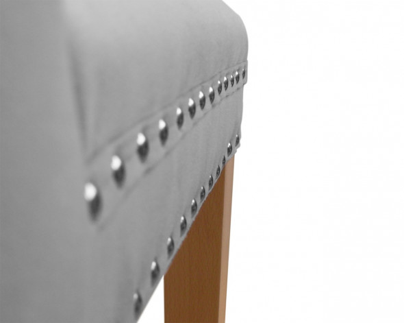 BETTSO Krzesło MADAME II morski/ noga orzech/ SO259