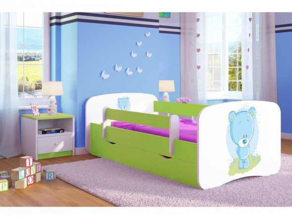 BETTSO Łóżeczko Babydreams - Niebieski miś