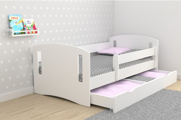 BETTSO Łóżeczko Classic 2 białe