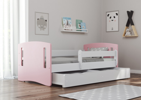 BETTSO Łóżeczko Classic 2 mix pudrowy róż