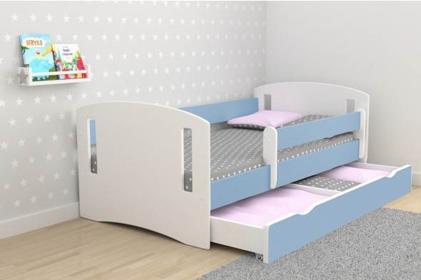 BETTSO Łóżeczko Classic 2 niebieskie