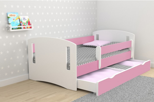 BETTSO Łóżeczko Classic 2 różowe