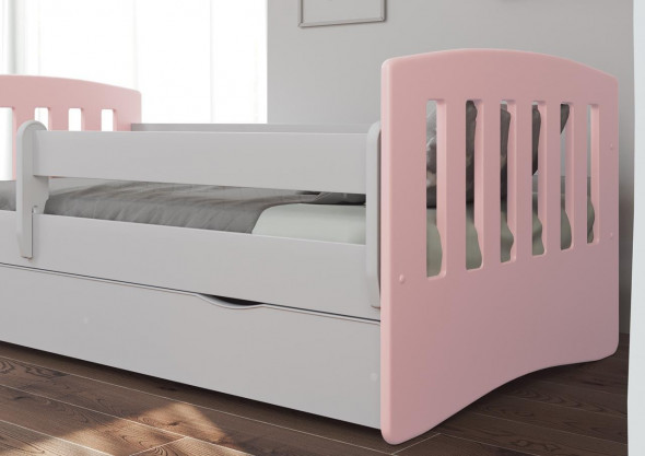 BETTSO Łóżeczko Classic mix pudrowy róż