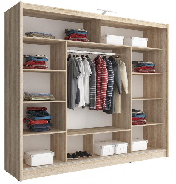 BETTSO WIKI ALU - Szafa 250 / Sonoma