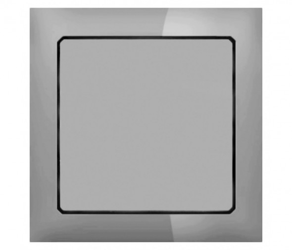 Gniazdo wylotowe srebrne