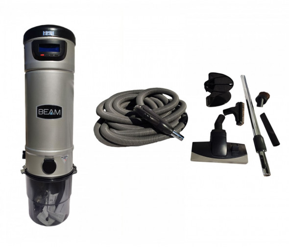 Odkurzacz centralny BEAM SC 385 LCD + zestaw NEXE