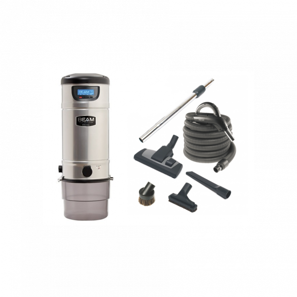 Odkurzacz centralny BEAM SC 398 LCD Platinum + zestaw Progression