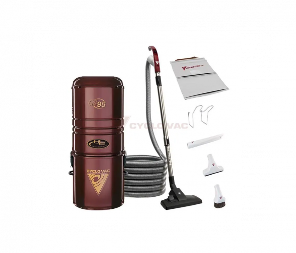 Odkurzacz centralny Cyclo Vac GS95 + zestaw Modern