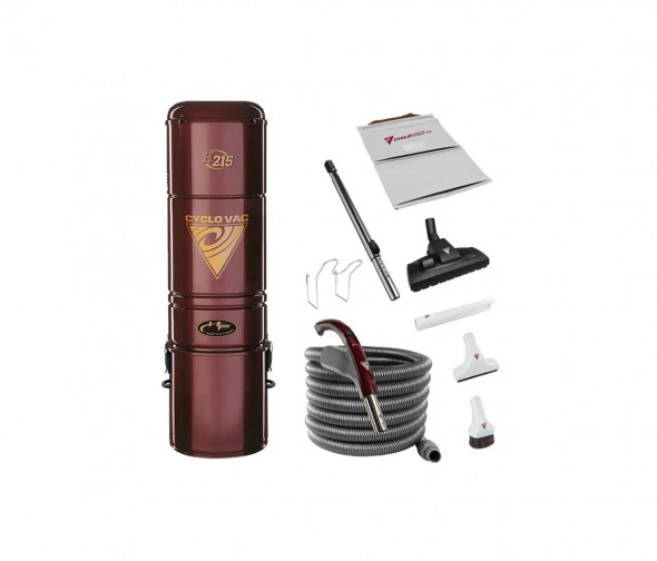 Odkurzacz centralny Cyclo Vac H215 + zestaw Modern