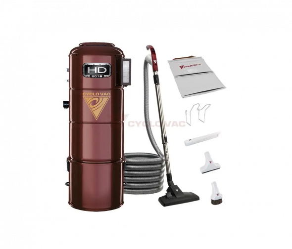 Odkurzacz centralny Cyclo Vac HD 801C + zestaw Modern