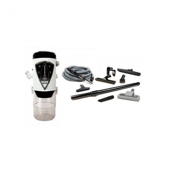 Odkurzacz centralny IZZY 300 + zestaw PREMIUM oryginal 9m