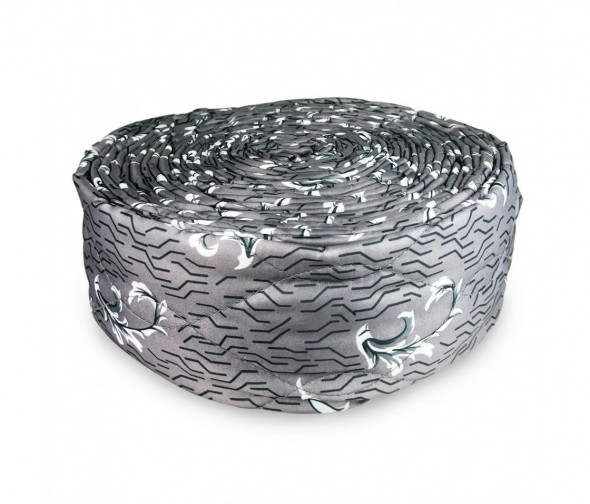 Pokrowiec na wąż ssący Zipper popielaty