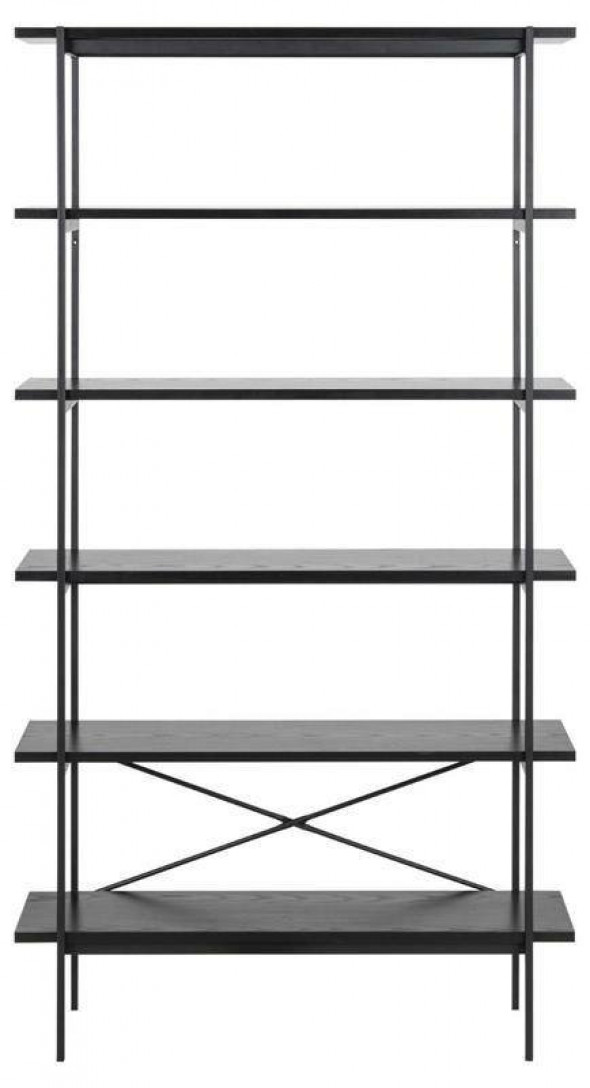 Actona Angus czarny regał