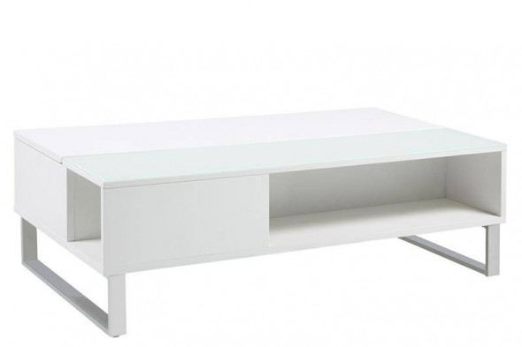 Actona Azalea biały stolik kawowy