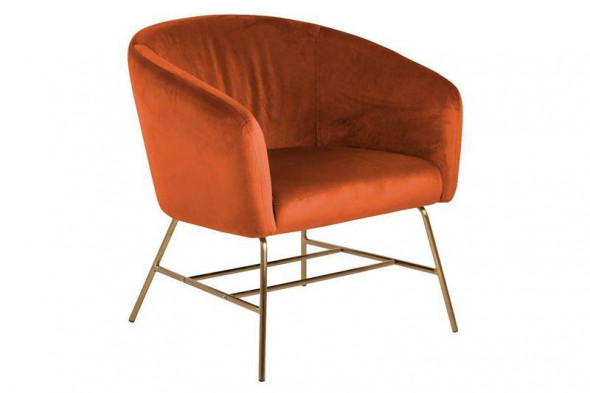 Actona Ramsey VIC cooper/gold fotel