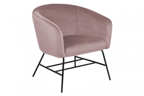 Actona Ramsey VIC dusty rose fotel