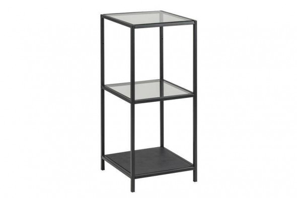 Actona Seaford II czarna szafka/regał