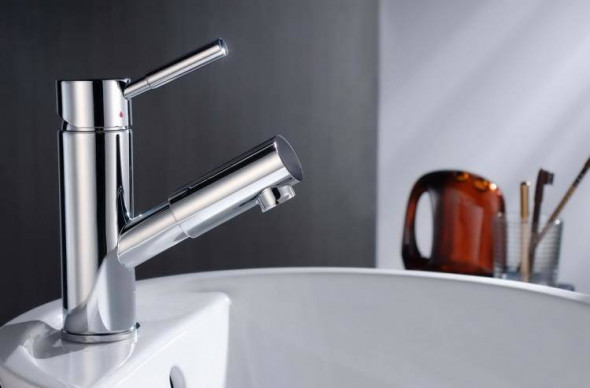 Bateria umywalkowa z obrotowym perlatorem  DEN-BUN.010C