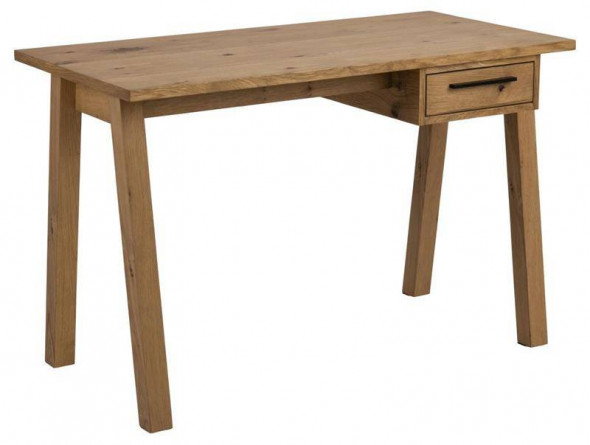 Biurko z szufladą Actona Chara dąb do biura w skandynawskim lub rustykalnym stylu