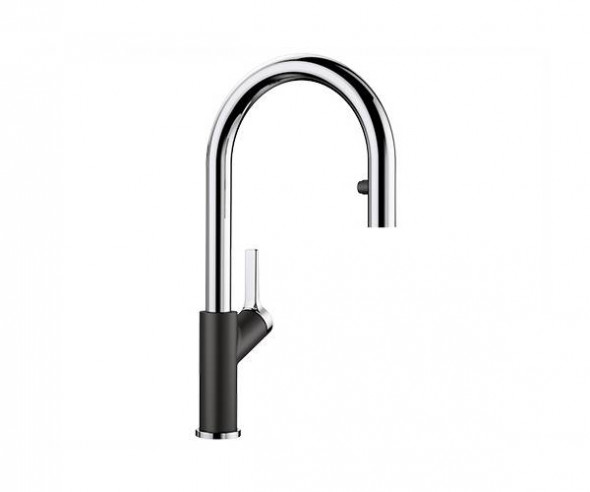 Blanco Carena-S Vario Silgranit-Look czarny/chrom bateria kuchenna
