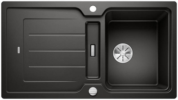 Blanco Classic Neo 5 S Silgranit PuraDur czarny zlewozmywak