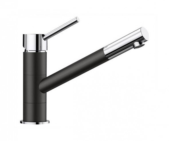 Blanco Kano Silgranit-Look czarny/chrom bateria kuchenna