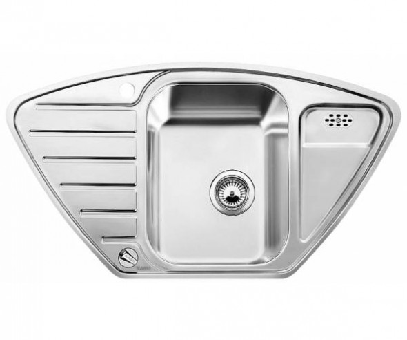 Blanco Lantos 9 E-IF stal szczotkowana zlewozmywak