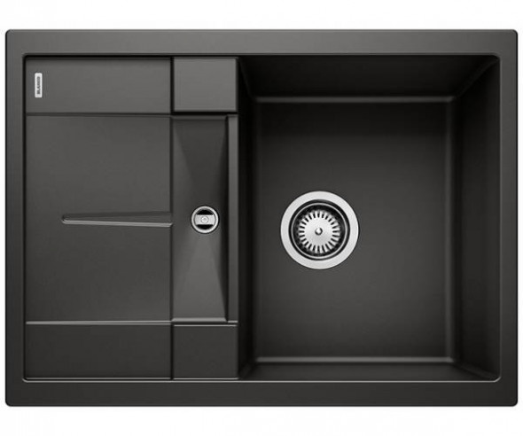 Blanco Metra 45 S Compact Silgranit PuraDur czarny zlewozmywak